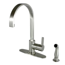 Continental 1.8 GPM Standard Kitchen Faucet - Includes Side Spray