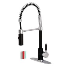 Kaiser 1.8 GPM Single Hole Pre-Rinse Pull Down Kitchen Faucet