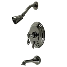 American Classic Tub and Shower Trim Package With 1.8 GPM Single Function Shower Head with Diverter and Vintage Tub Spout