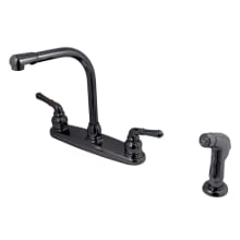 Water Onyx 1.8 GPM Standard Kitchen Faucet - Includes Side Spray