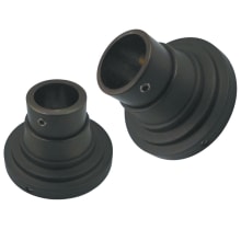 Edenscape Brass Shower Rod Base