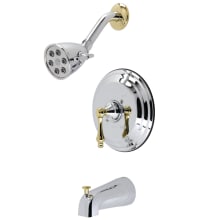 Tub and Shower Trim Package with 1.8 GPM Shower Head