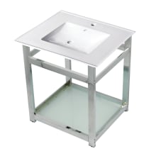 25" Wide Ceramic Console Sink