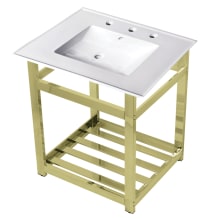 25" Wide Ceramic Console Sink