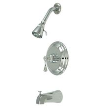 English Vintage Tub and Shower Trim Package with 1.8 GPM Single Function Shower Head
