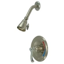 Royale Shower Trim with Single Function Shower Head, Metal Lever Handle and Valve