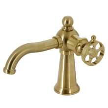 Knight 1.2 GPM Deck Mounted Single Hole Bathroom Faucet with Pop-Up Drain Assembly