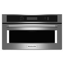 27 Inch Wide 1.4 Cu. Ft. Built-In Microwave with Convection Cooking and Crispwave Technology