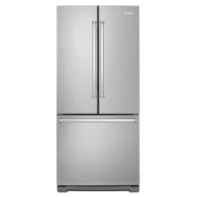 30 Inch Wide 20 cu. ft. French Door Refrigerator with Interior Ice and Water Dispenser