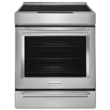 30 Inch Wide 6.40 Cu. Ft. Slide In Electric Induction Range with Even-Heat™