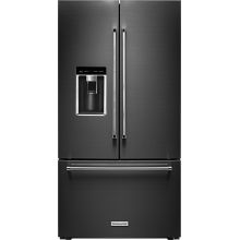 36 Inch Wide 23.8 Cu. Ft. Capacity Counter Depth French Door Refrigerator with PrintShield™ Finish