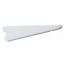 82 Series 10-1/2 Inch Long Double Slot Shelf Bracket with 450 lbs Wight Capacity for Double Slot Standards