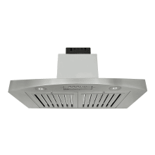 280 - 680 CFM 30 Inch Wide  Stainless Steel QuietMode Under Cabinet Range Hood with LED Lights from the RA-038-1 Series