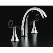 Faucet Roman Tub Double Handle from the Finial Art series
