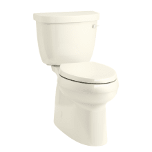 Cimarron Two-Piece Elongated Toilet with Skirted Trapway, Comfort Height, AquaPiston, and Right Hand Trip Lever