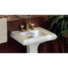 24" Close Reach Lavatory Basin Only - Pedestal required