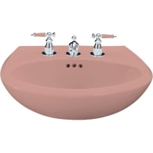 Fixture Lavatory Sink Vitreous China from the Chablis series