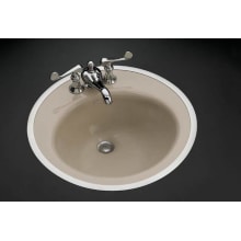 Fixture Lavatory Sink Cast Iron from the Radiant series