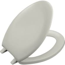 Bancroft Q2 Elongated Closed-Front Toilet Seat with Quick-Release and Quick-Attach Hinges