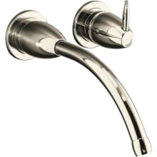 Falling Water Wall Mount Bathroom Faucet - Without Drain Assembly