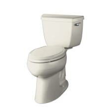 Highline Comfort Height Class Five toilet with tank locks and right-hand trip lever