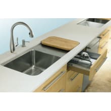Single Basin Stainless Steel Kitchen Sink from the Prologue Series
