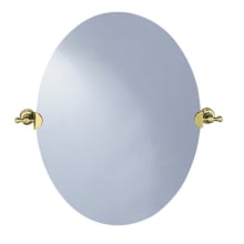 Traditional Bath or Powder Room Mirror from IV Georges Brass Collection