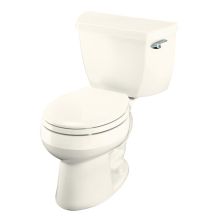 1.28 Gpf Round-Front Toilet with Class Five Flushing Technology and Right-Hand Trip Lever from the Wellworth Series