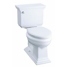 Memoirs Stately 1.28 GPF Elongated Two Piece Comfort Height Toilet with Insulated Tank and Stately Design - Less Seat