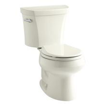 1.6 GPF Two-Piece Round Toilet with 12" Rough In and Right Hand Trip Lever from the Wellworth Collection
