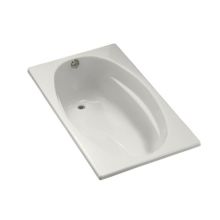 ProFlex 60" Drop In Acrylic Soaking Tub with Reversible Drain and Overflow