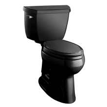Highline Comfort Height Elongated Toilet with Class Five Flush Technology and Left-Hand Trip Lever