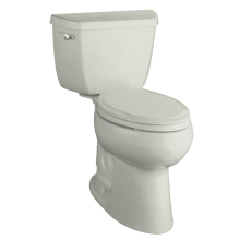 Highline Comfort Height Elongated Toilet with Class Five Flush Technology and Left-Hand Trip Lever