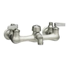 Knoxford service sink faucet with loose-key stops and lever handles