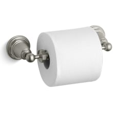 Pinstripe Double Post Toilet Paper Holder