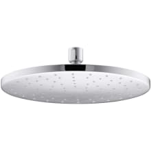 1.75 GPM Single Function Rain Shower Head with MasterClean Sprayface and Katalyst Air-Induction Technology