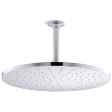 Contemporary 14" Round 2.5 GPM Rainhead with Katalyst Air-Induction Spray Technology