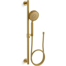 Purist 2.5 GPM Multi Function Hand Shower Package - Includes Slide Bar and Hose