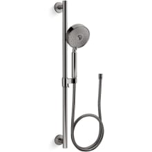Purist 2.5 GPM Multi Function Hand Shower Package - Includes Slide Bar and Hose