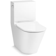 Brazn One Piece Compact Elongated Dual Flush Toilet