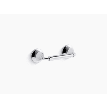 KOHLER Parallel Polished Chrome Wall Mount Double Post Toilet Paper Holder  with Storage in the Toilet Paper Holders department at