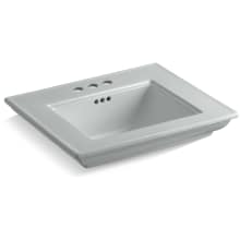 Memoirs Stately 24" Pedestal Bathroom Sink with 4" Centerset Faucet Holes