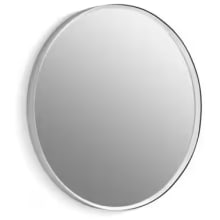 Essential 22" Diameter Transitional Circular Metal Framed Bathroom Wall Mirror