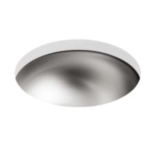 Single Basin Stainless Steel Bar Sink from the Undertone Series
