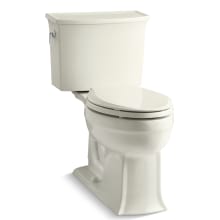 Archer 1.28 GPF Two-Piece Elongated Comfort Height Toilet with AquaPiston Technology - Seat Not Included
