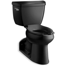 Elongated Bowl, Rear Outlet Pressure Lite, Comfort Height Toilet from the Barrington Series with 4 Inch rough-in