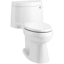 Cimarron 1.28 GPF Elongated One-Piece Comfort Height Toilet with Right Hand Trip Lever and AquaPiston Flush Technology - Seat Included