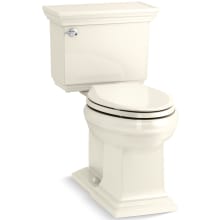 Memoirs Stately 1.28 GPF Two Piece Elongated Chair Height Toilet with ContinousClean - Less Seat