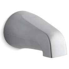 Classic 4-7/16 Inch Non-Diverter Wall Mounted Tub Spout with Slip-Fit Connection from Devonshire Collection