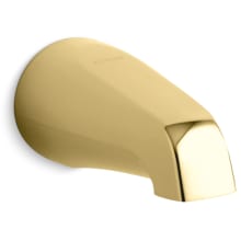 Classic 4-7/16 Inch Non-Diverter Wall Mounted Tub Spout with Slip-Fit Connection from Devonshire Collection